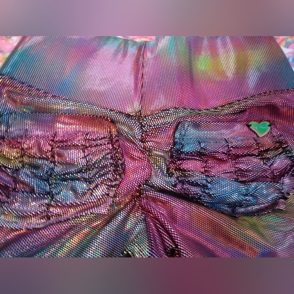 Cute booty lounge leggings size extra small but can fit small or maybe medium - Picture 1 of 4